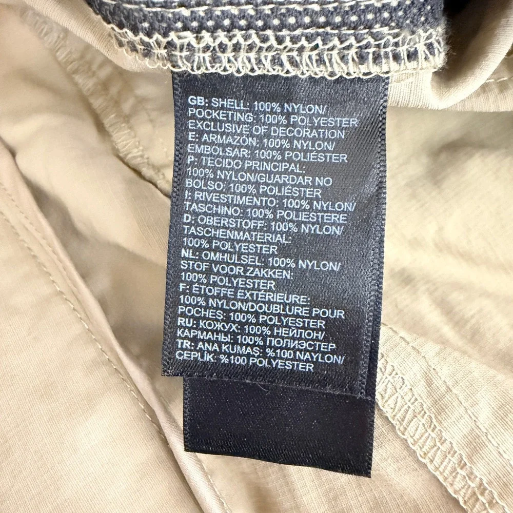 The North Face‎ Adventure Shorts Flat Front Mens 38 Beige FlashDry NF0A3T1BZDL